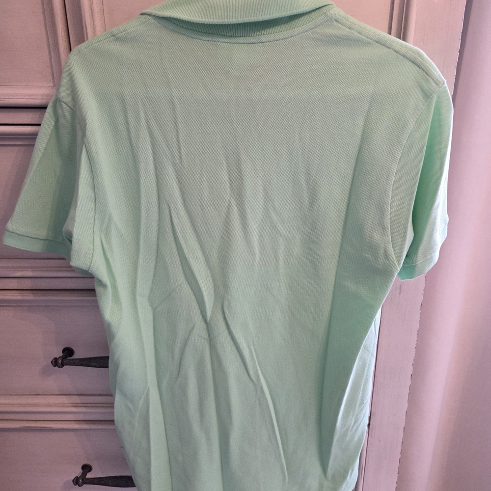 Lacoste Men's Light Lime Green Short-Sleeve Polo - Picture 4 of 6